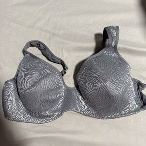 Izod Gray Patterned Women's Bra
